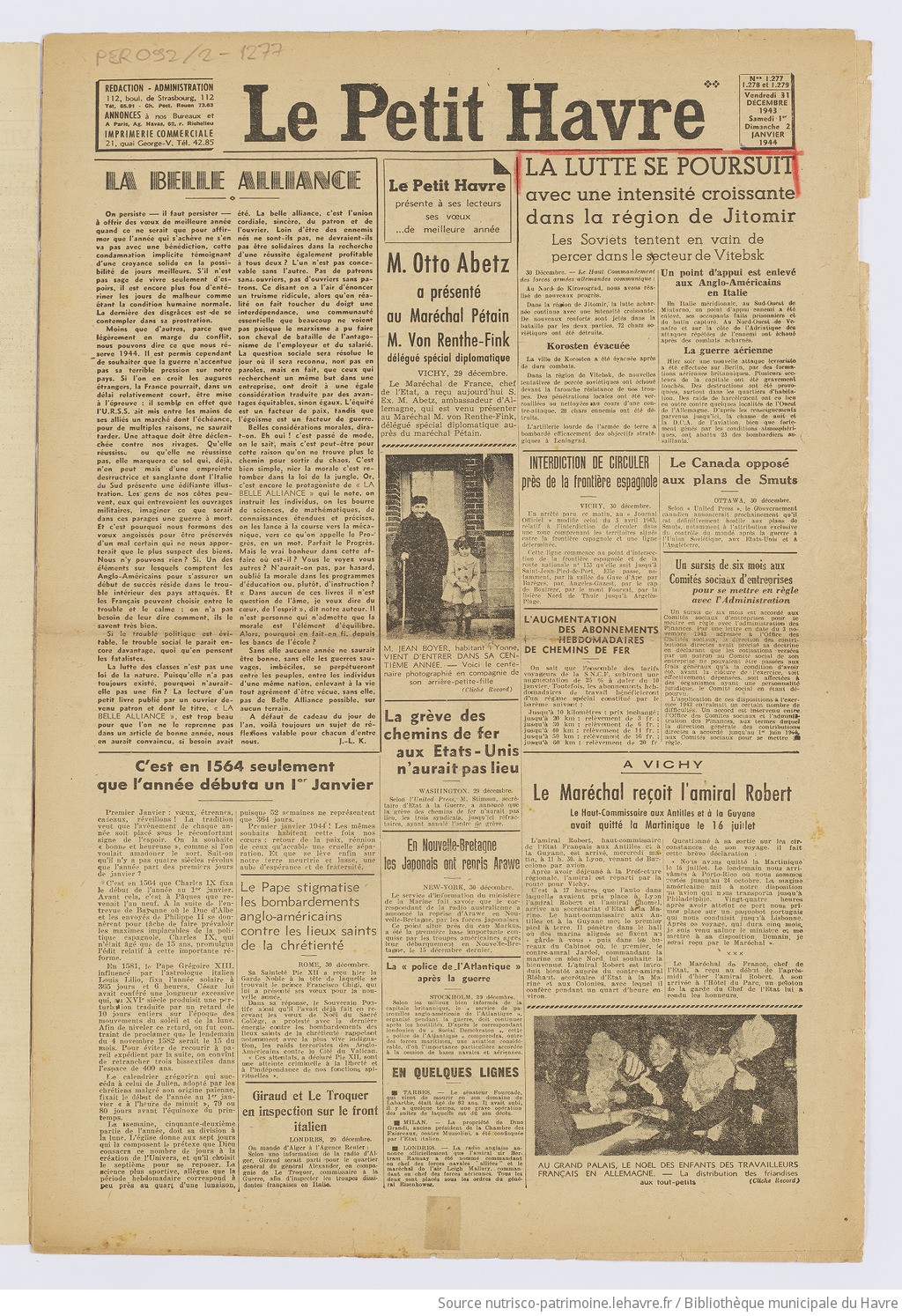 Le Petit Havre : organe républicain, démocratique, socialiste [