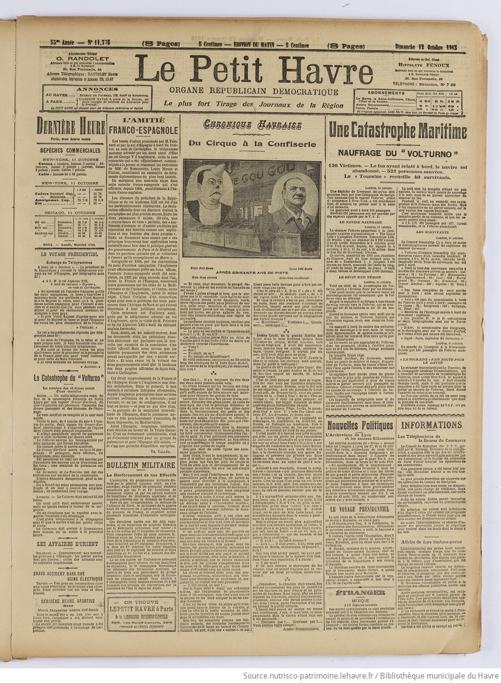 Le Petit Havre : organe républicain, démocratique, socialiste [