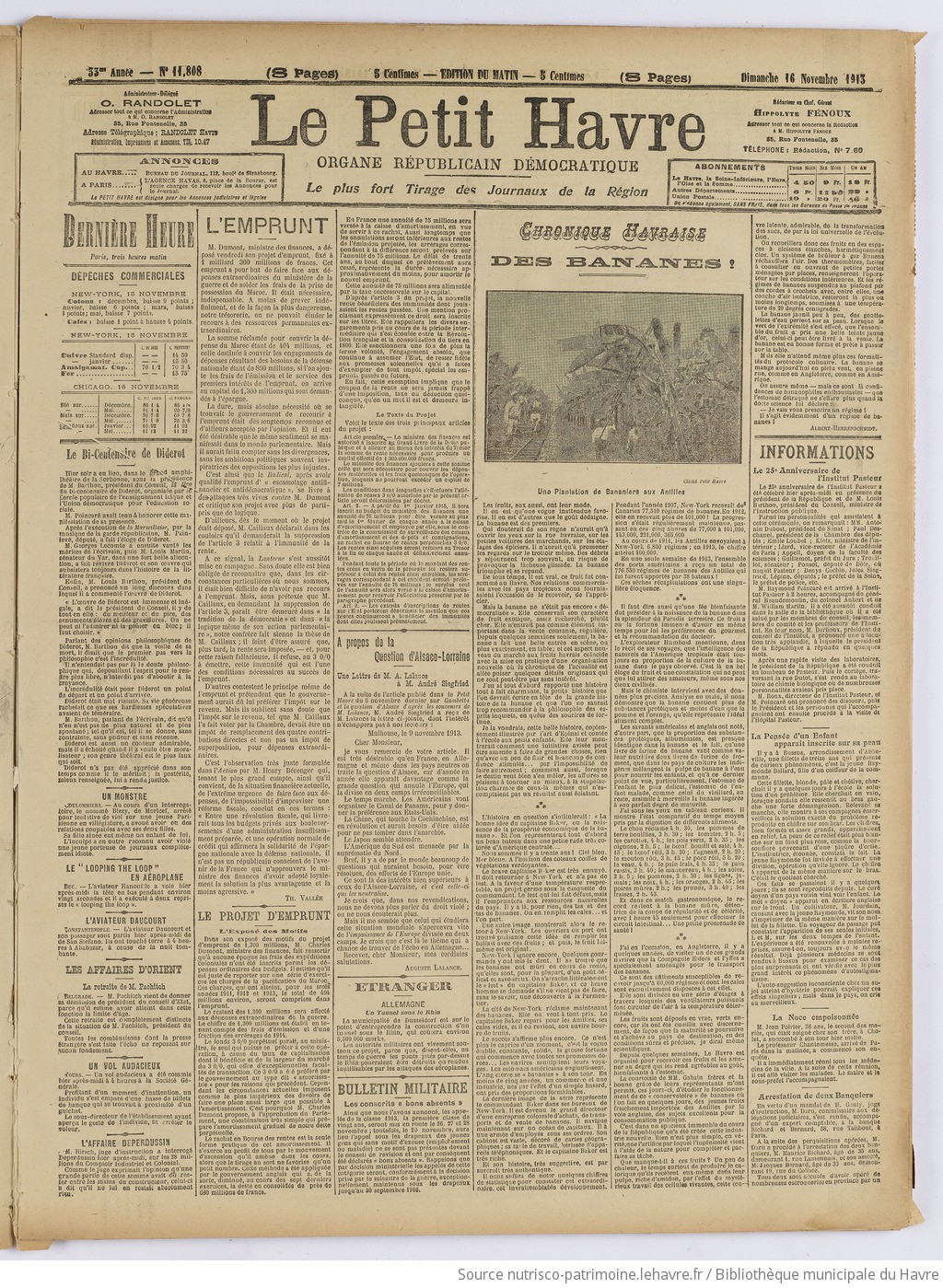 Le Petit Havre : organe républicain, démocratique, socialiste [