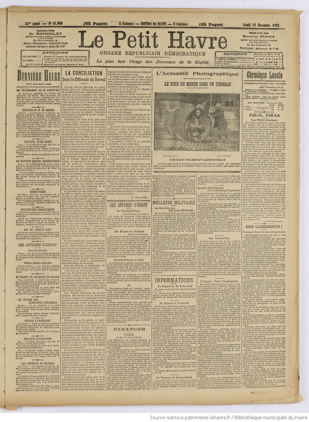 Le Petit Havre : organe républicain, démocratique, socialiste [