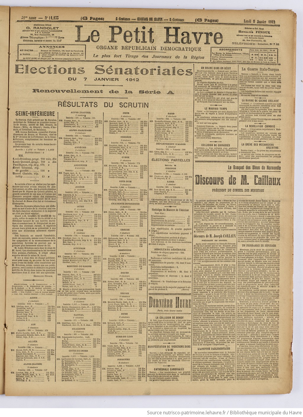 Le Petit Havre : organe républicain, démocratique, socialiste [