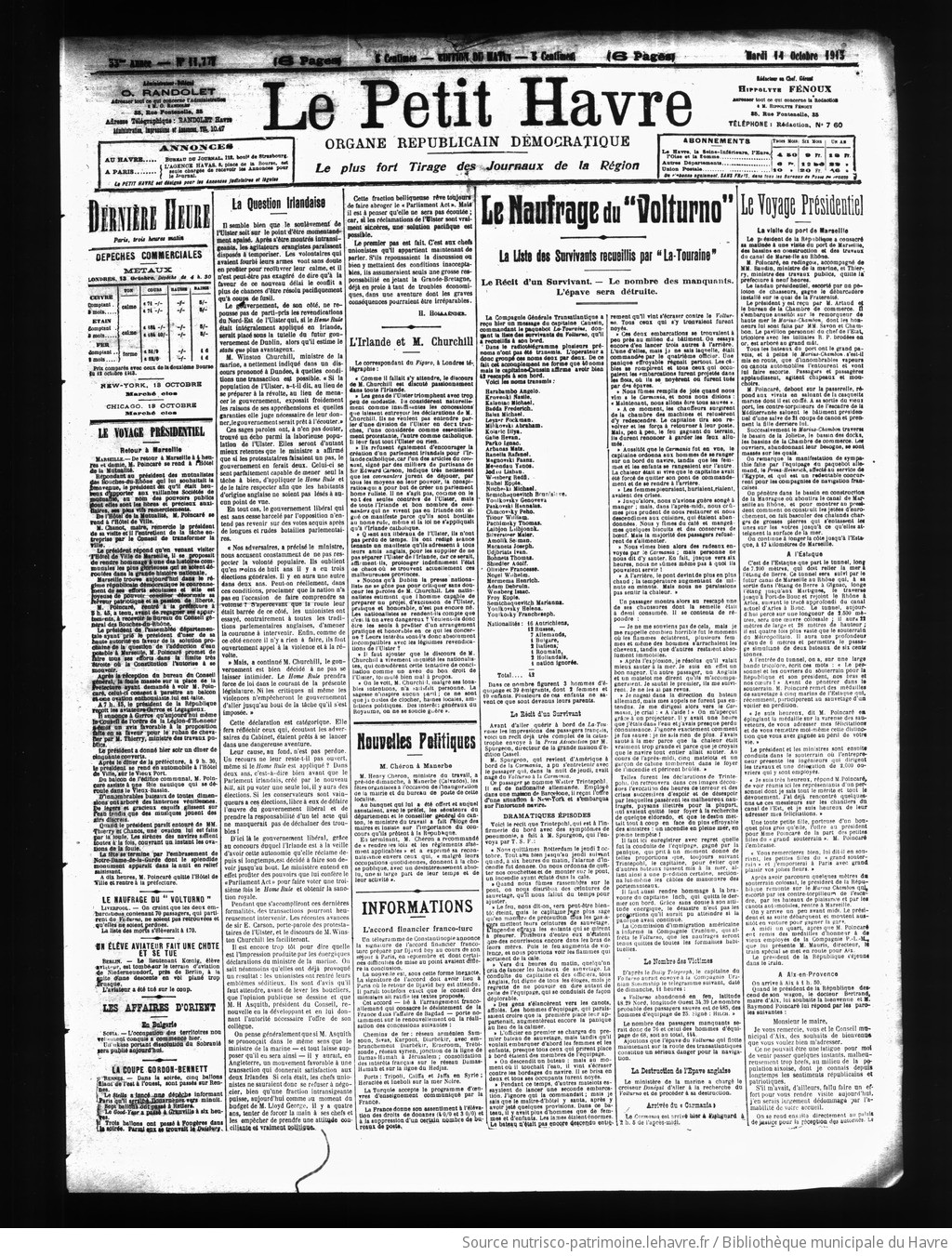 Le Petit Havre : organe républicain, démocratique, socialiste [