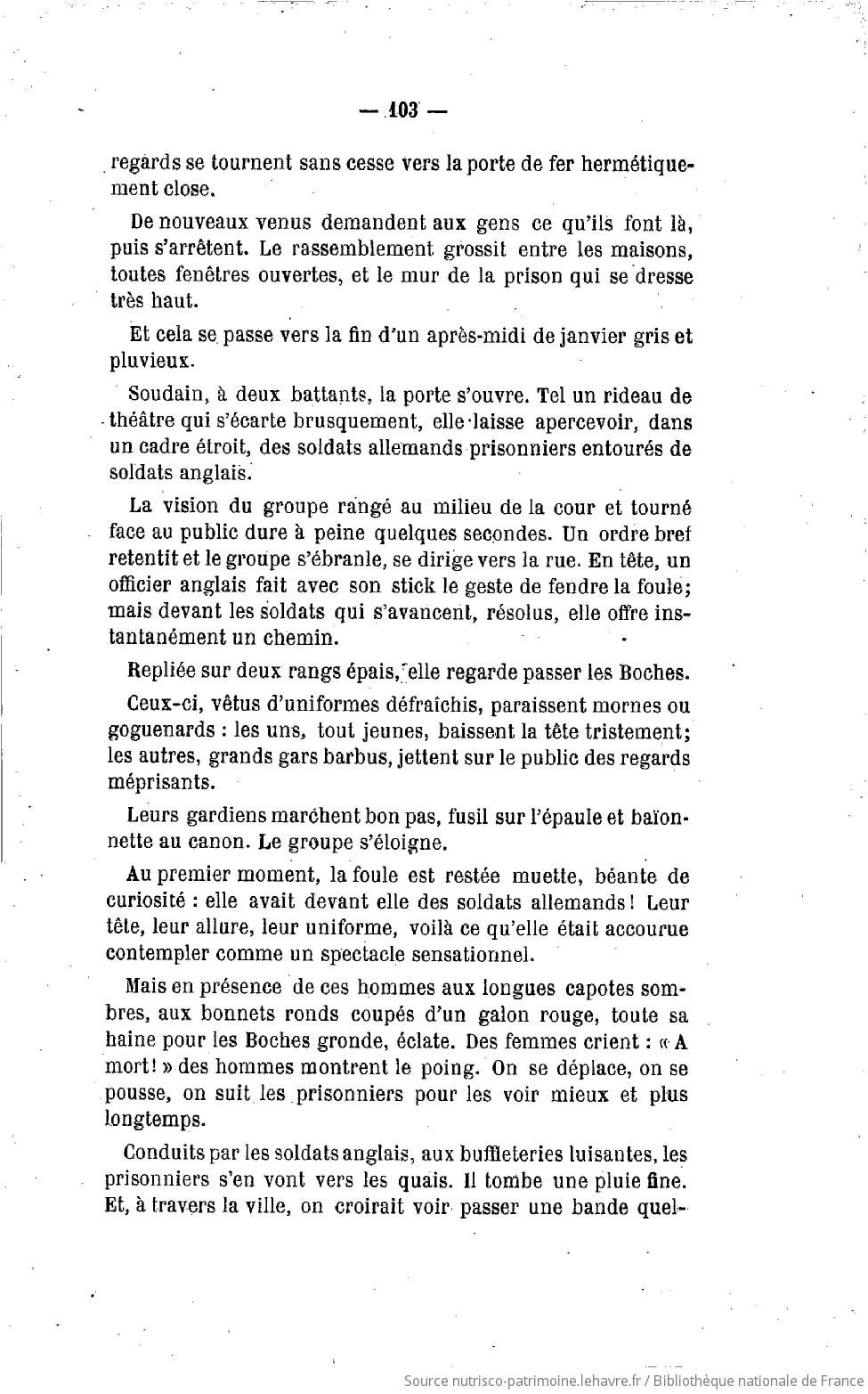 Recueil des publications de la Société havraise d'études diverses - vue 101 - page 103