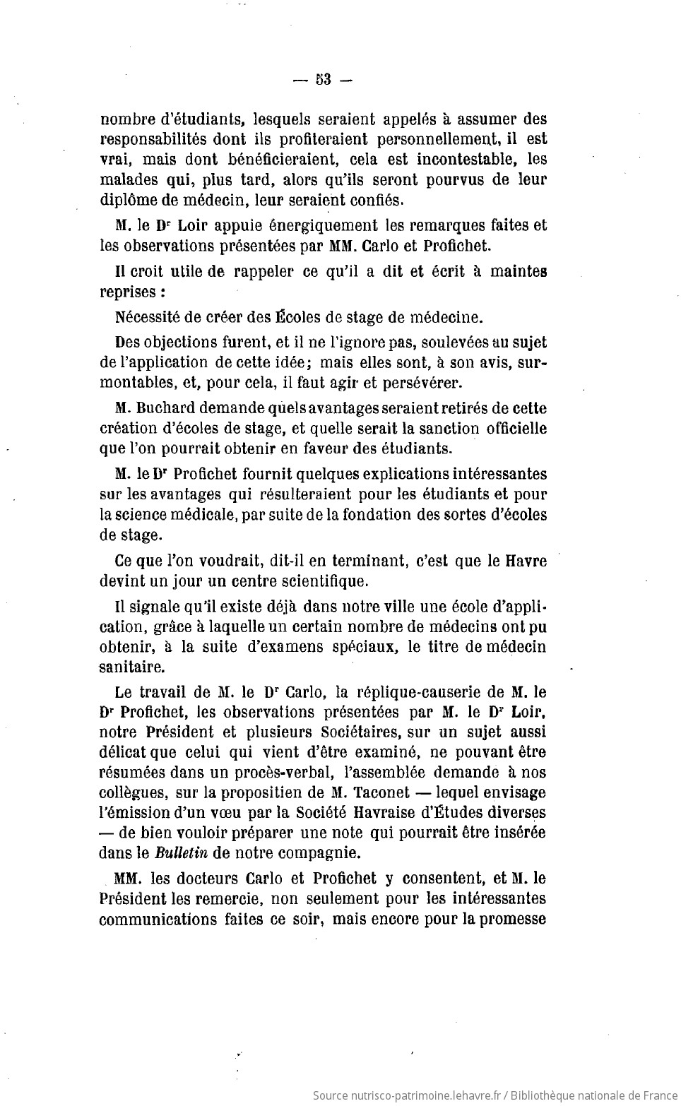 Recueil des publications de la Société havraise d'études diverses - vue 55 - page 53
