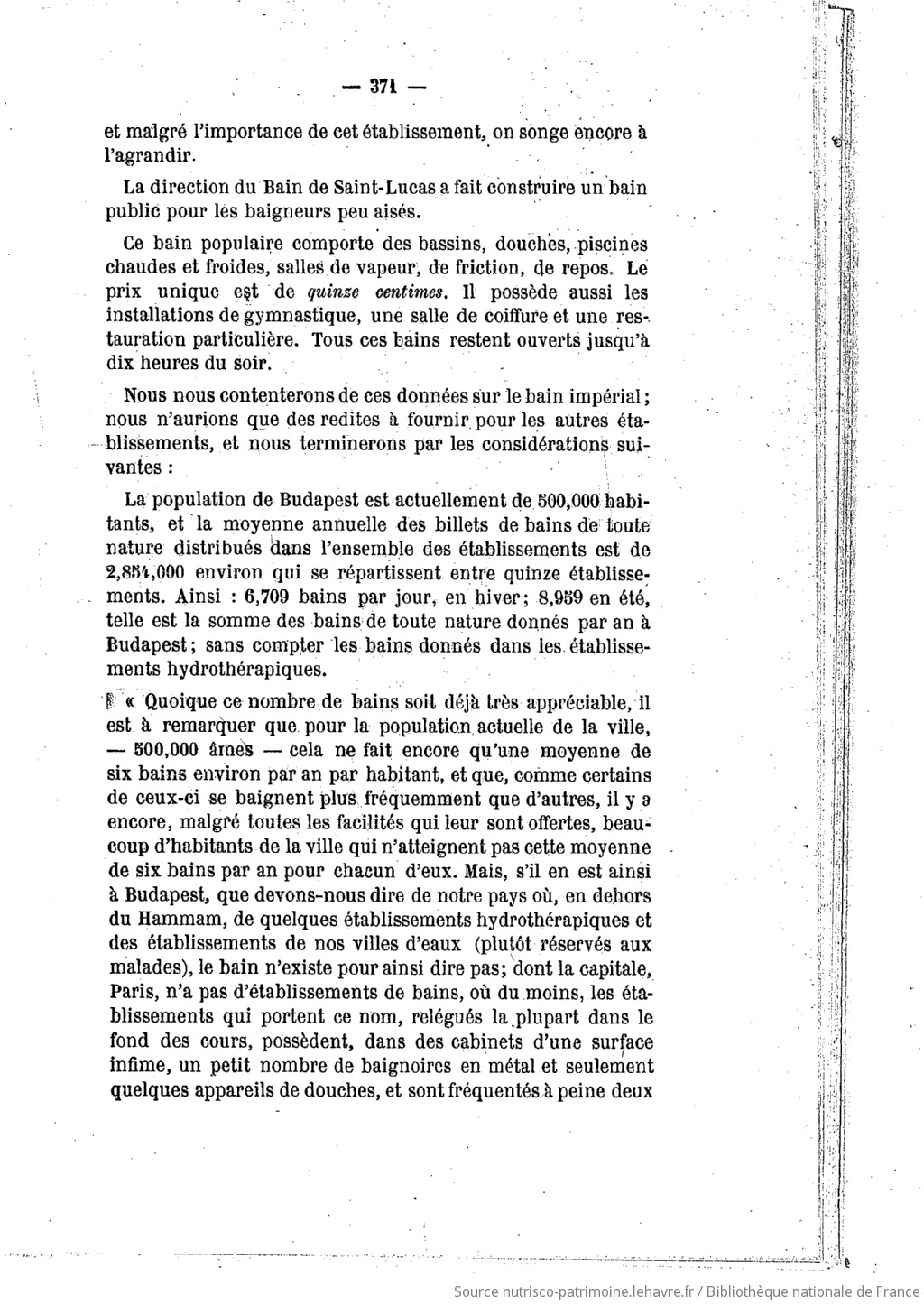 Recueil des publications de la Société havraise d'études diverses - vue 92 - page 371