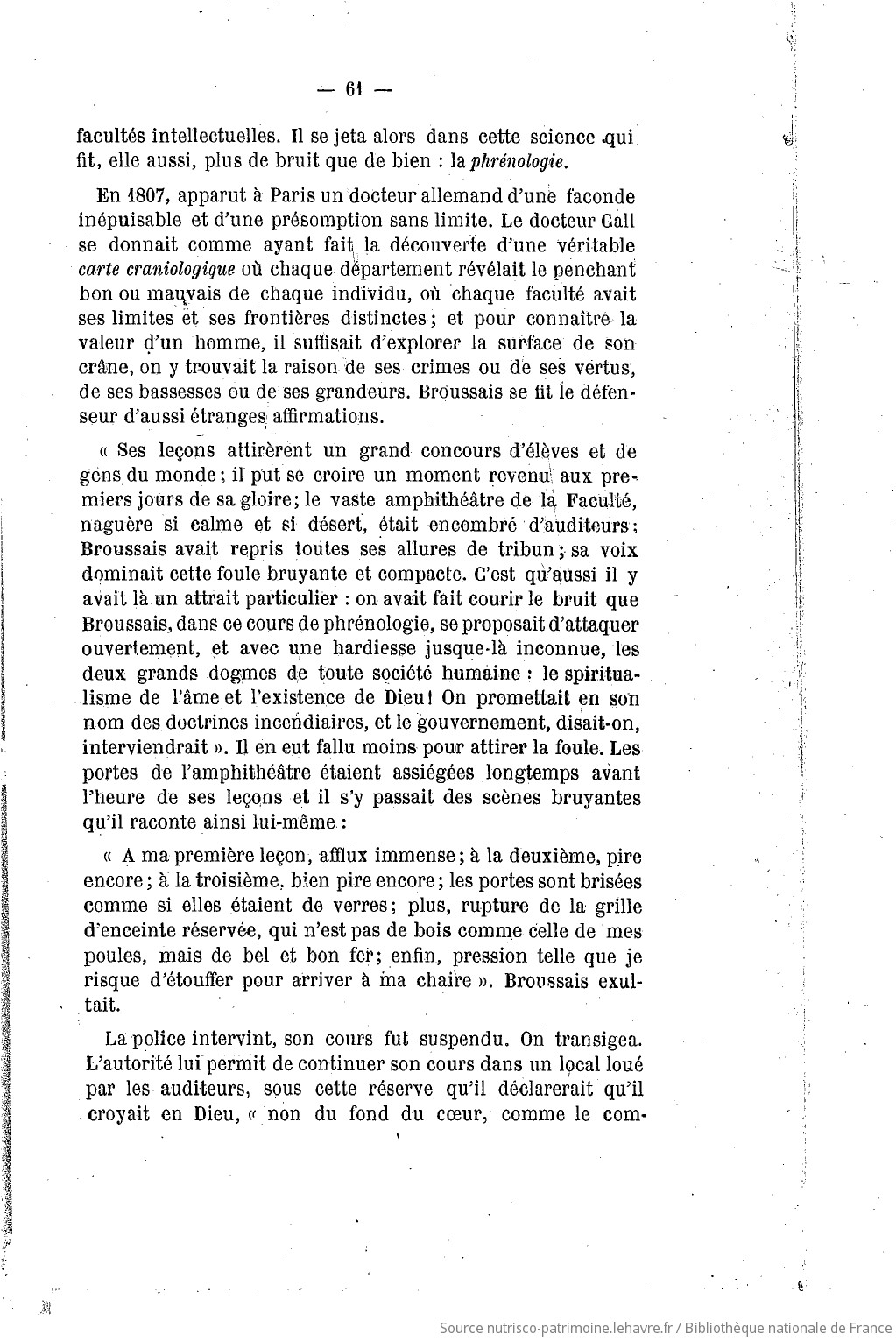 Recueil des publications de la Société havraise d'études diverses - vue 63 - page 61