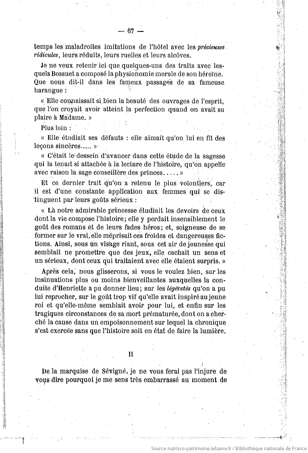 Recueil des publications de la Société havraise d'études diverses - vue 69 - page 67