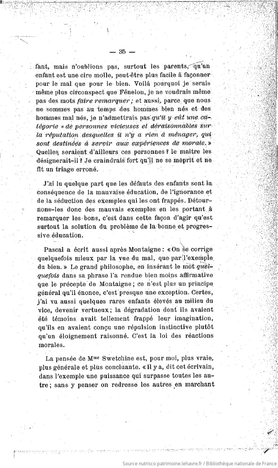 Recueil des publications de la Société havraise d'études diverses - vue 37 - page 35