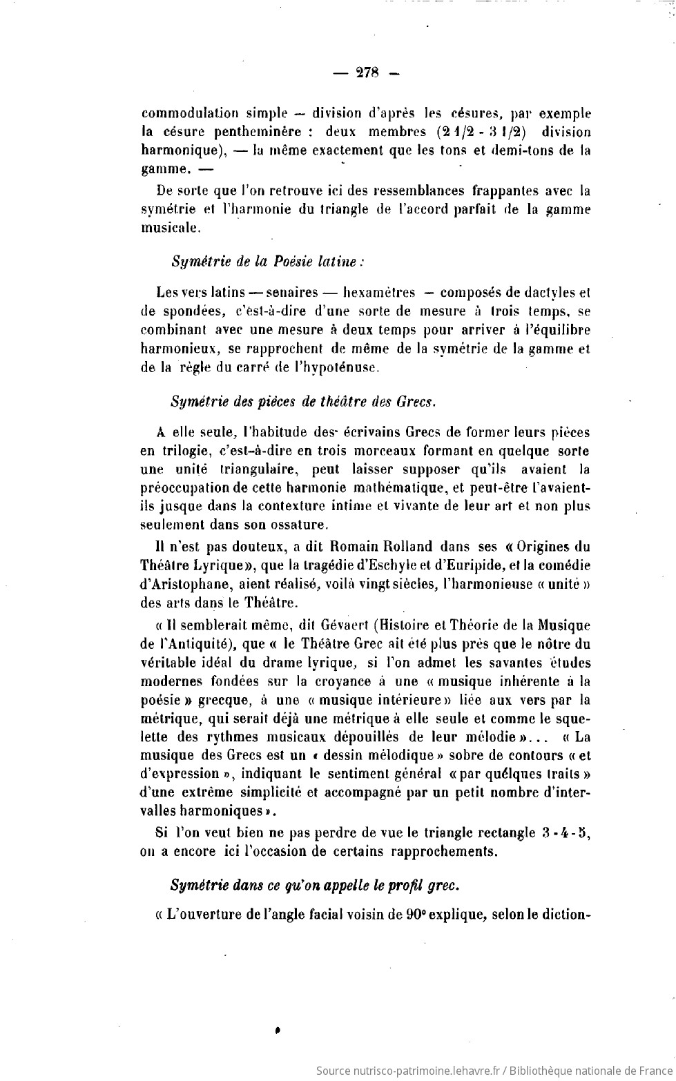Recueil des publications de la Société havraise d'études diverses - vue 60 - page 278