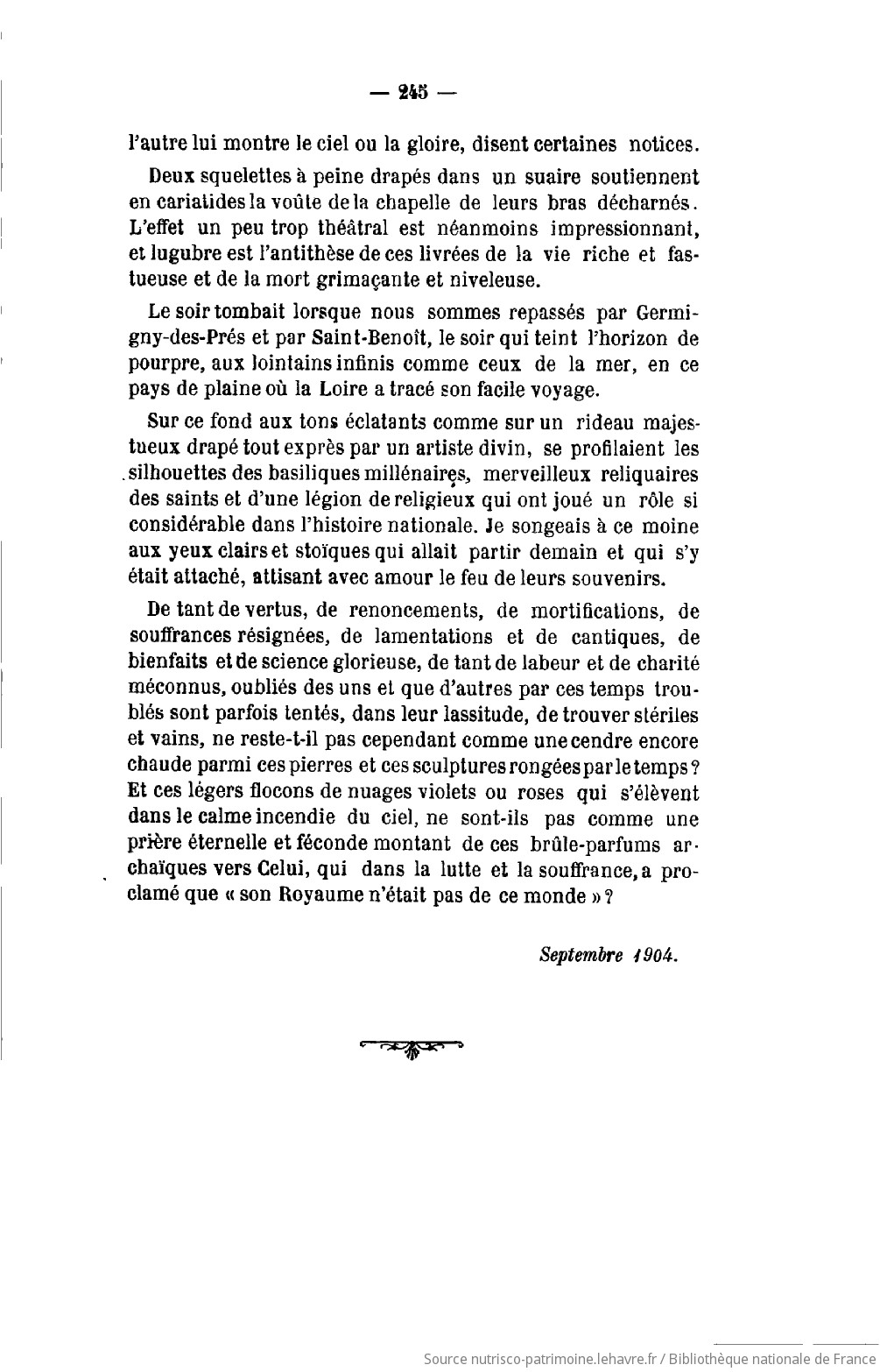 Recueil des publications de la Société havraise d'études diverses - vue 17 - page 245