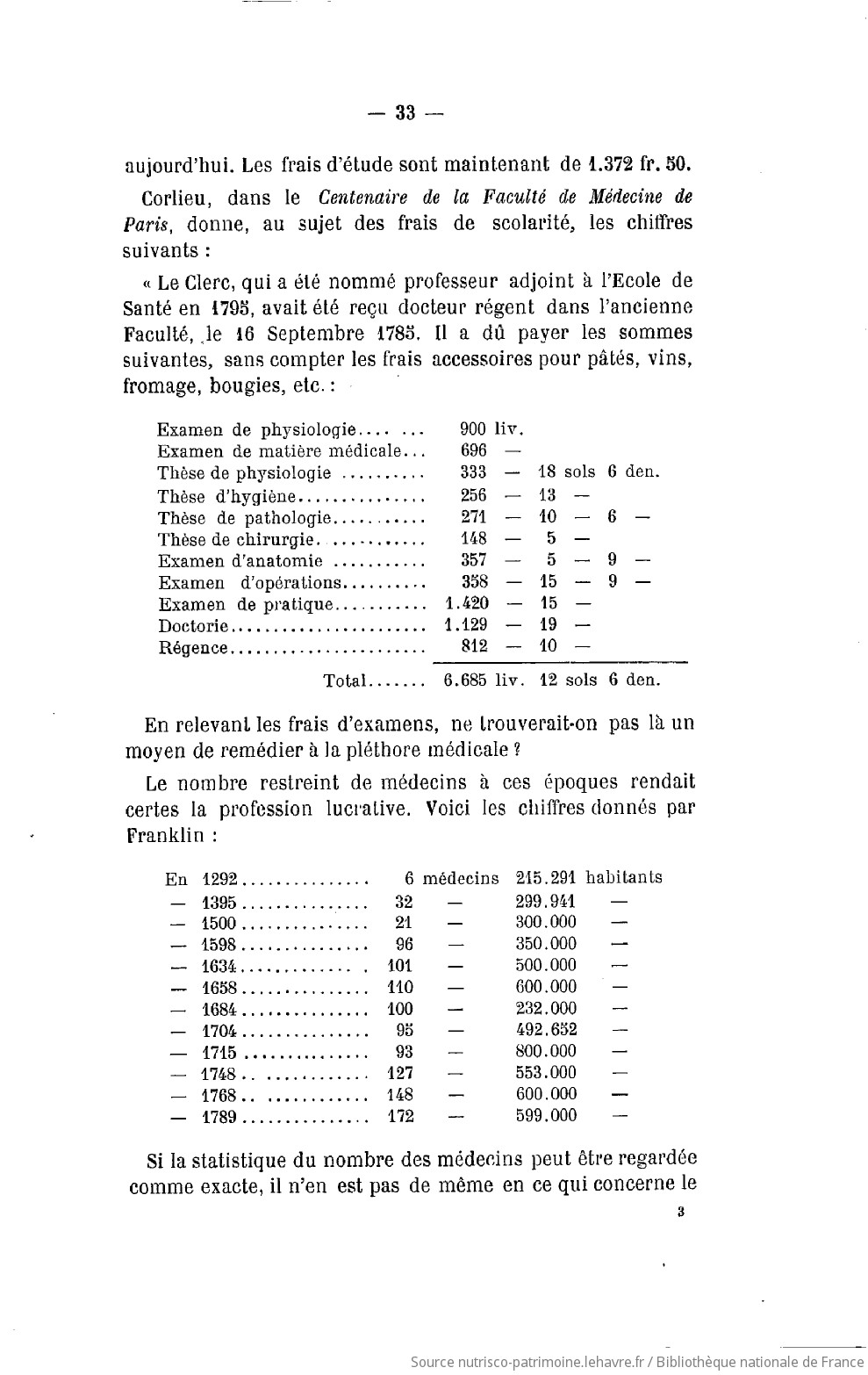 Recueil des publications de la Société havraise d'études diverses - vue 33 - page 33