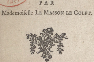 Le Masson Le Golft, Marie (1749-1826)