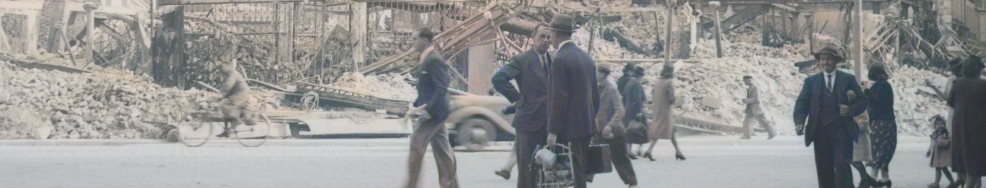 [La Boule d'Or, au Havre] : [après les bombardements de la Seconde Guerre mondiale], Maillard, Marcel (1899-1977), Le Havre, Bibliothèque municipale (PHMM F 268.07)/ img2go